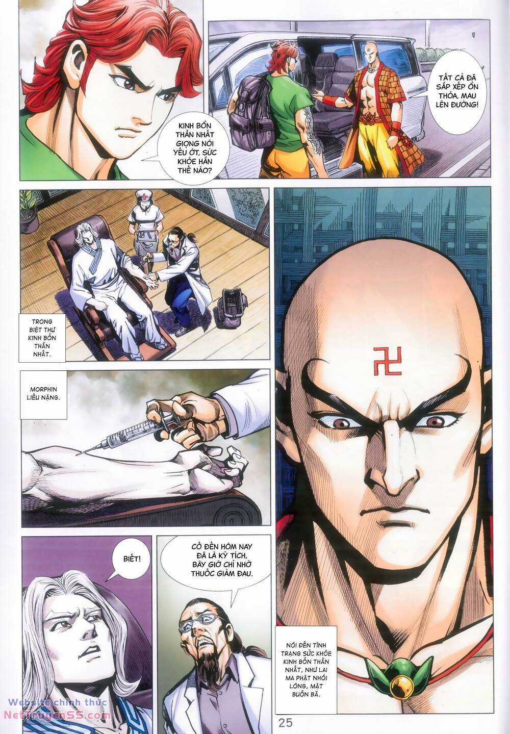 Long Hổ 5 Thế 3 Thế Cừu Chapter 104 trang 24