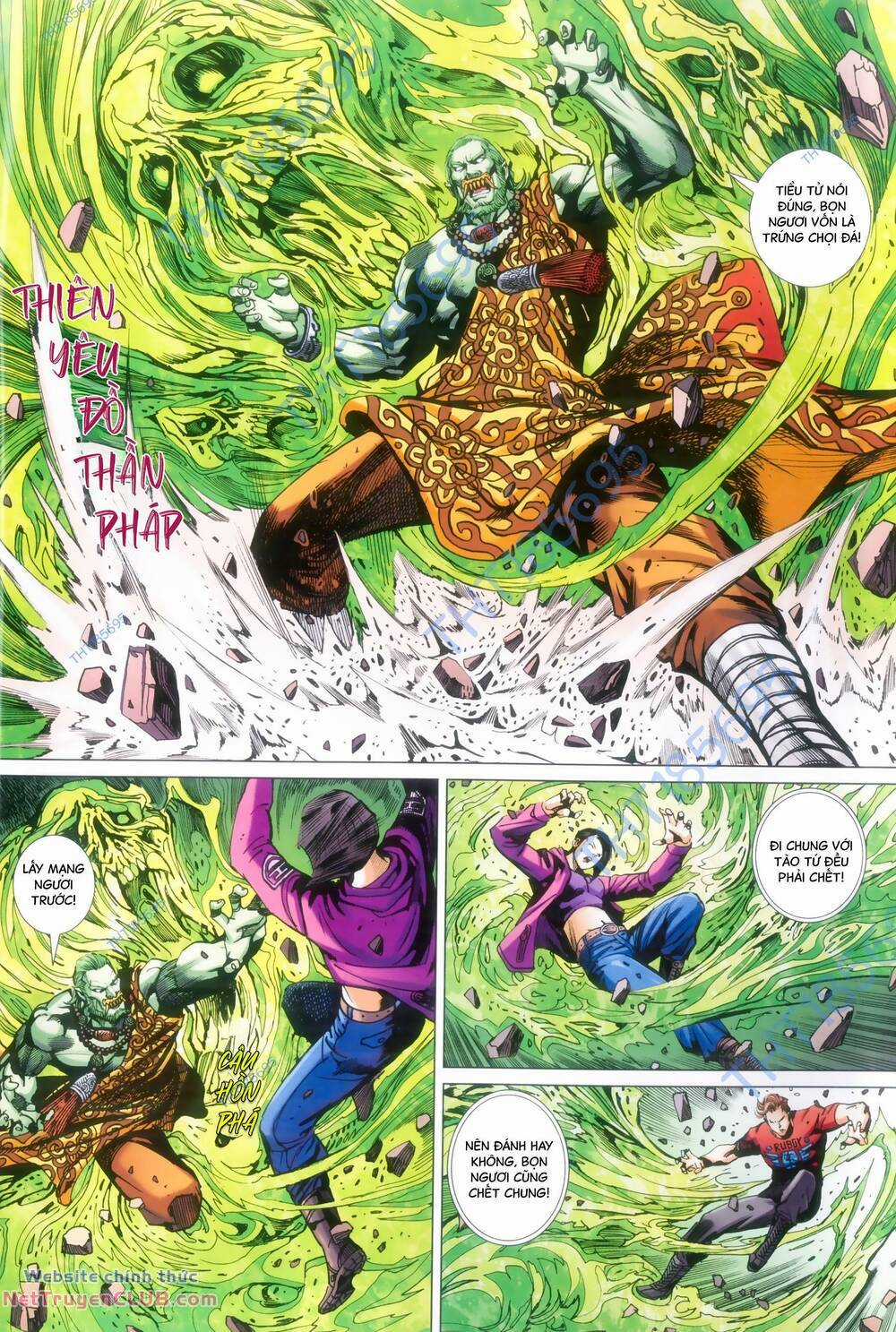 Long Hổ 5 Thế 3 Thế Cừu Chapter 104 trang 5