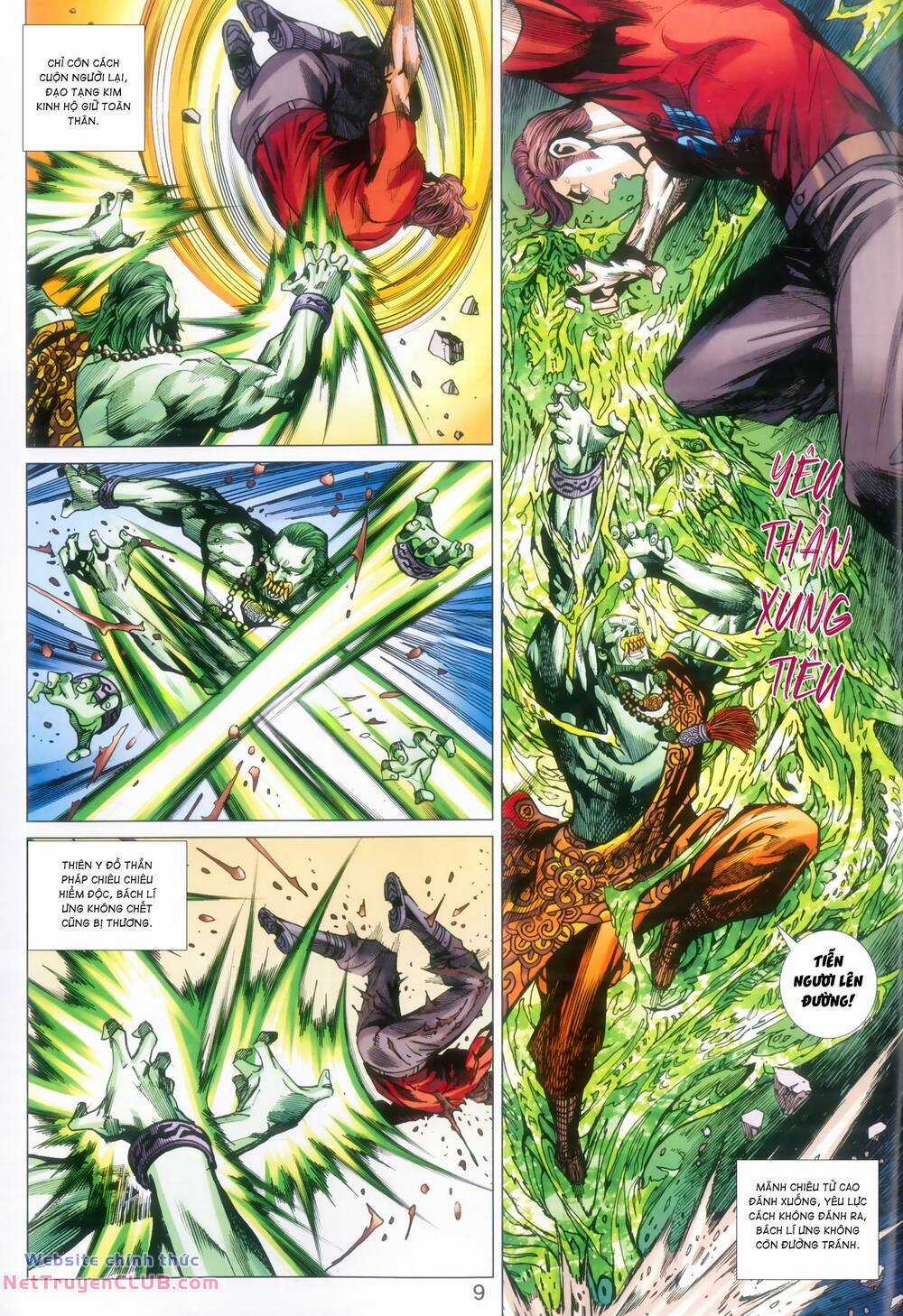 Long Hổ 5 Thế 3 Thế Cừu Chapter 104 trang 8