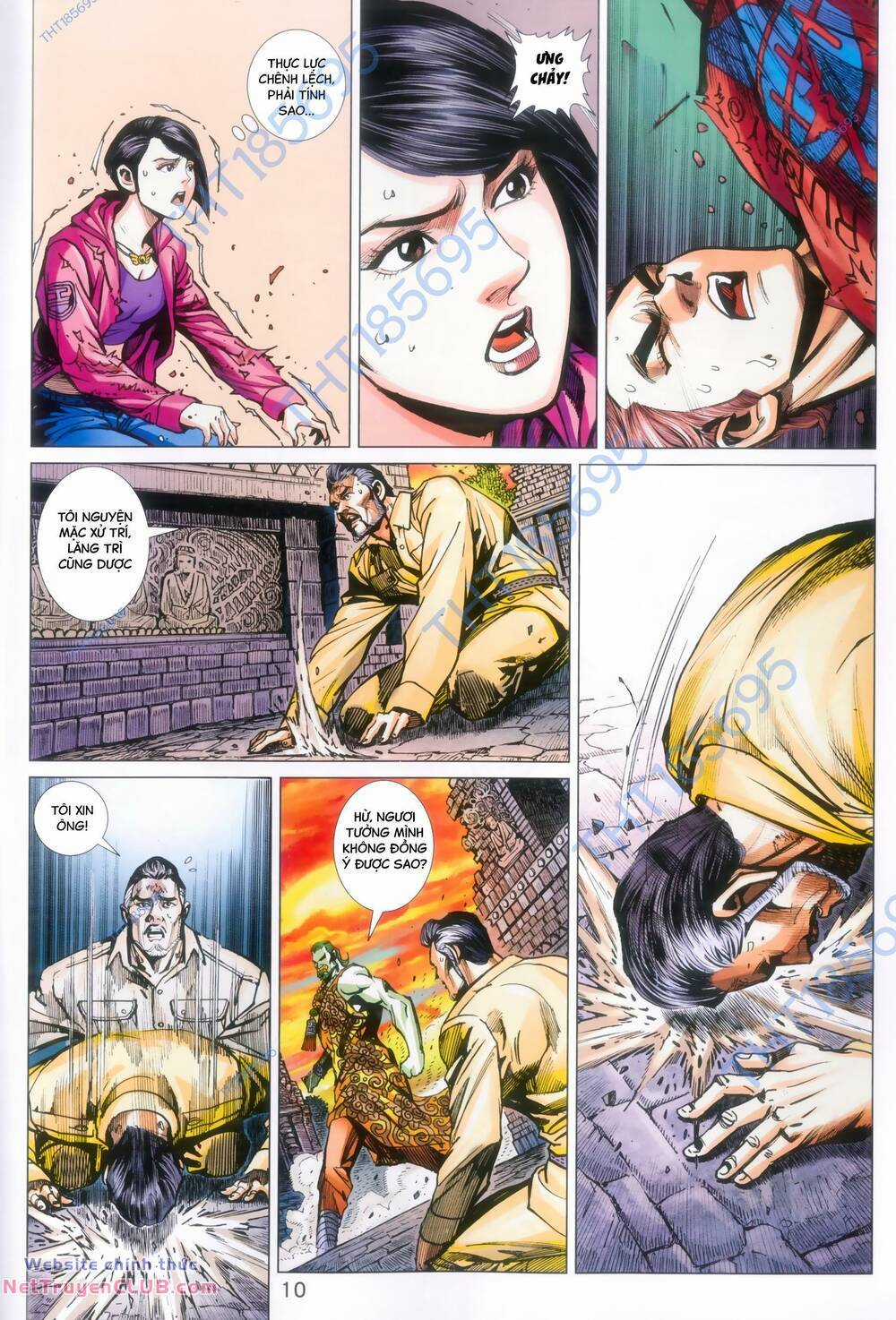 Long Hổ 5 Thế 3 Thế Cừu Chapter 104 trang 9