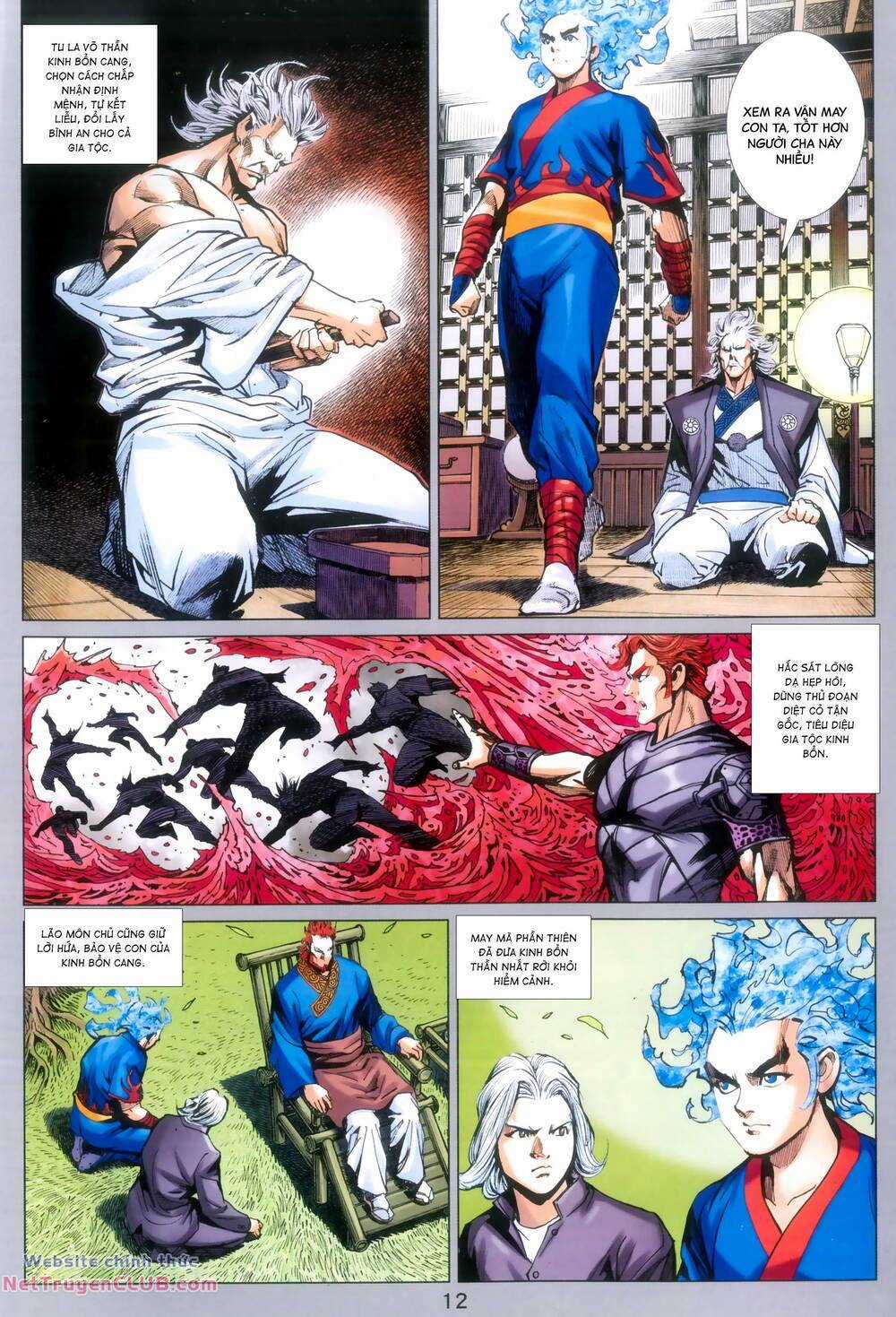 Long Hổ 5 Thế 3 Thế Cừu Chapter 105 trang 11