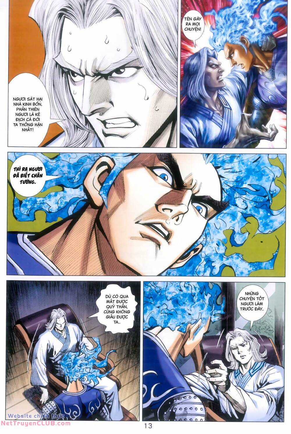 Long Hổ 5 Thế 3 Thế Cừu Chapter 105 trang 12