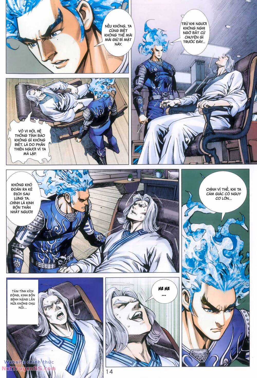 Long Hổ 5 Thế 3 Thế Cừu Chapter 105 trang 13