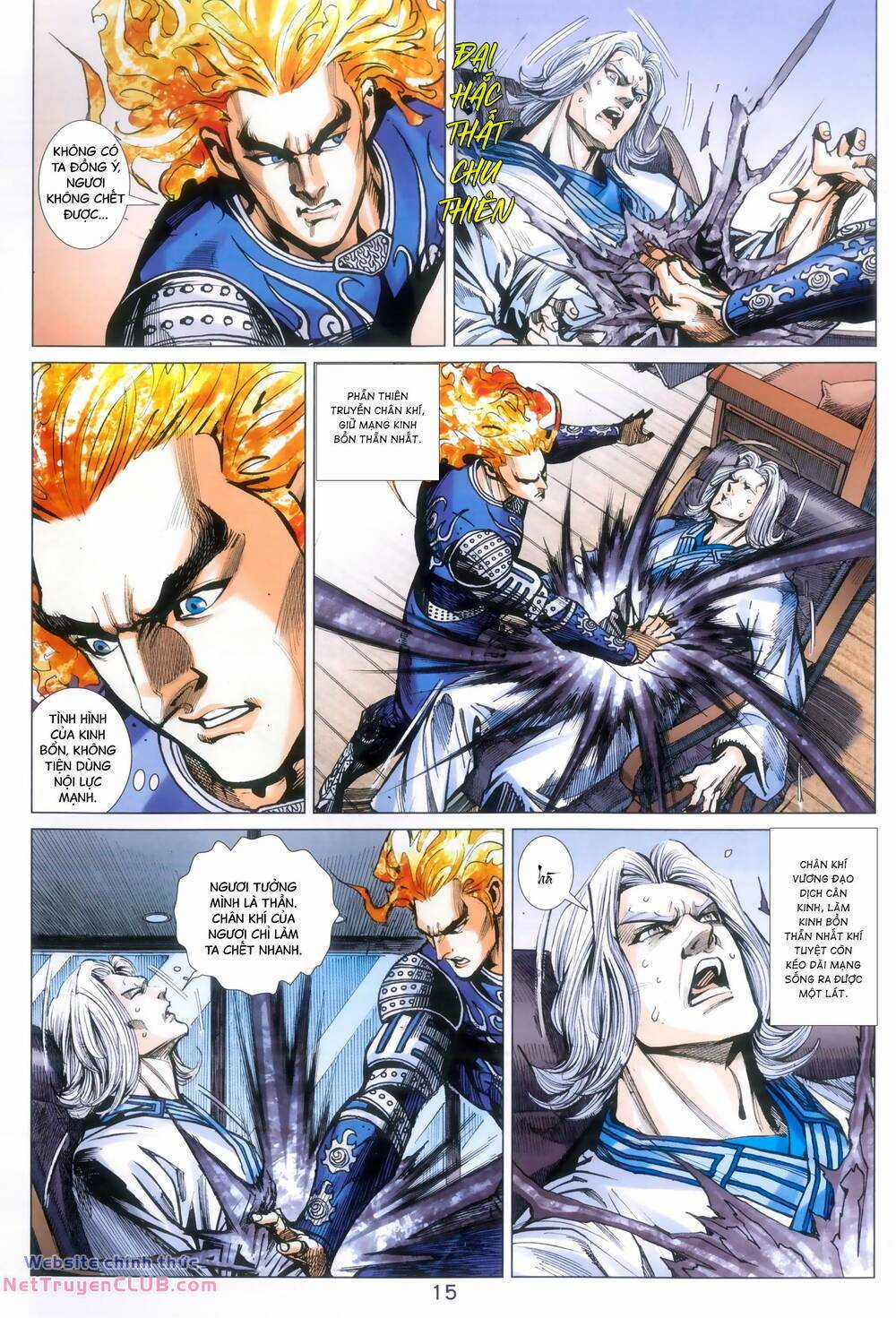 Long Hổ 5 Thế 3 Thế Cừu Chapter 105 trang 14