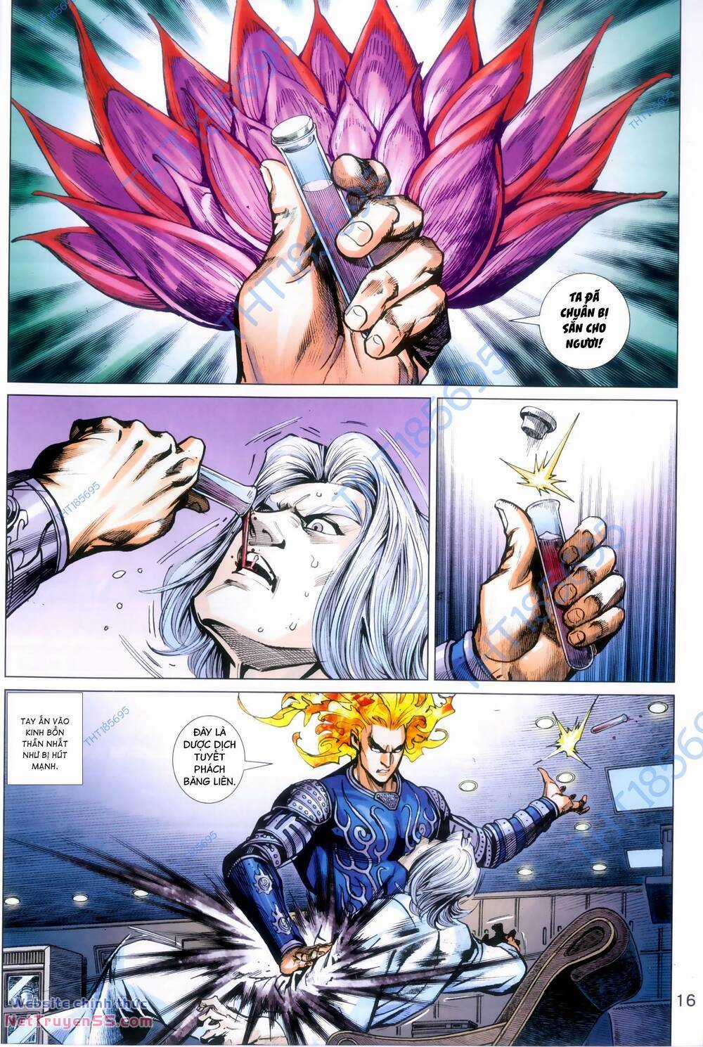 Long Hổ 5 Thế 3 Thế Cừu Chapter 105 trang 15