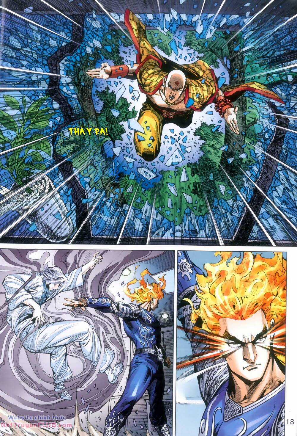 Long Hổ 5 Thế 3 Thế Cừu Chapter 105 trang 17