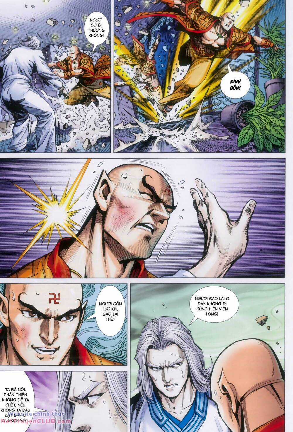 Long Hổ 5 Thế 3 Thế Cừu Chapter 105 trang 19