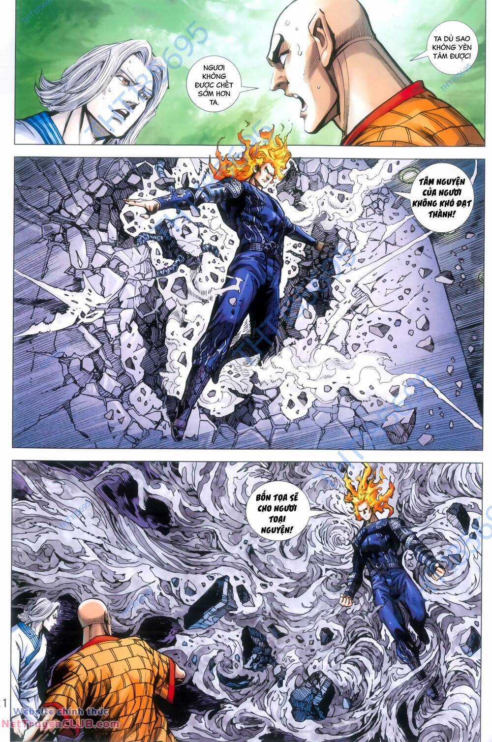 Long Hổ 5 Thế 3 Thế Cừu Chapter 105 trang 20