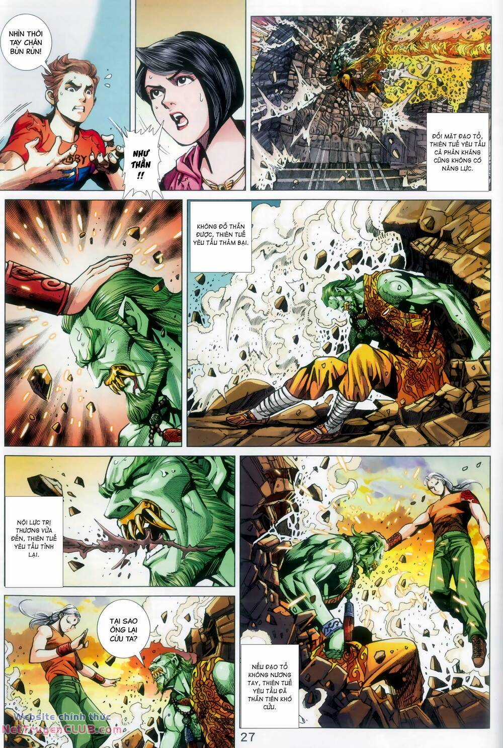 Long Hổ 5 Thế 3 Thế Cừu Chapter 105 trang 26