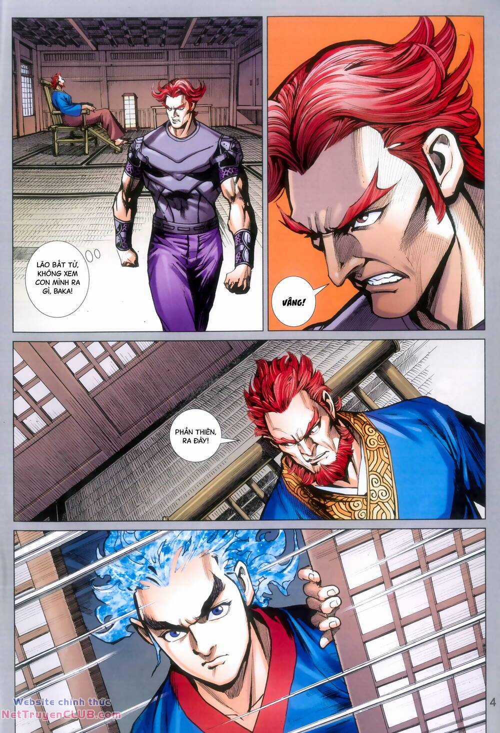 Long Hổ 5 Thế 3 Thế Cừu Chapter 105 trang 3