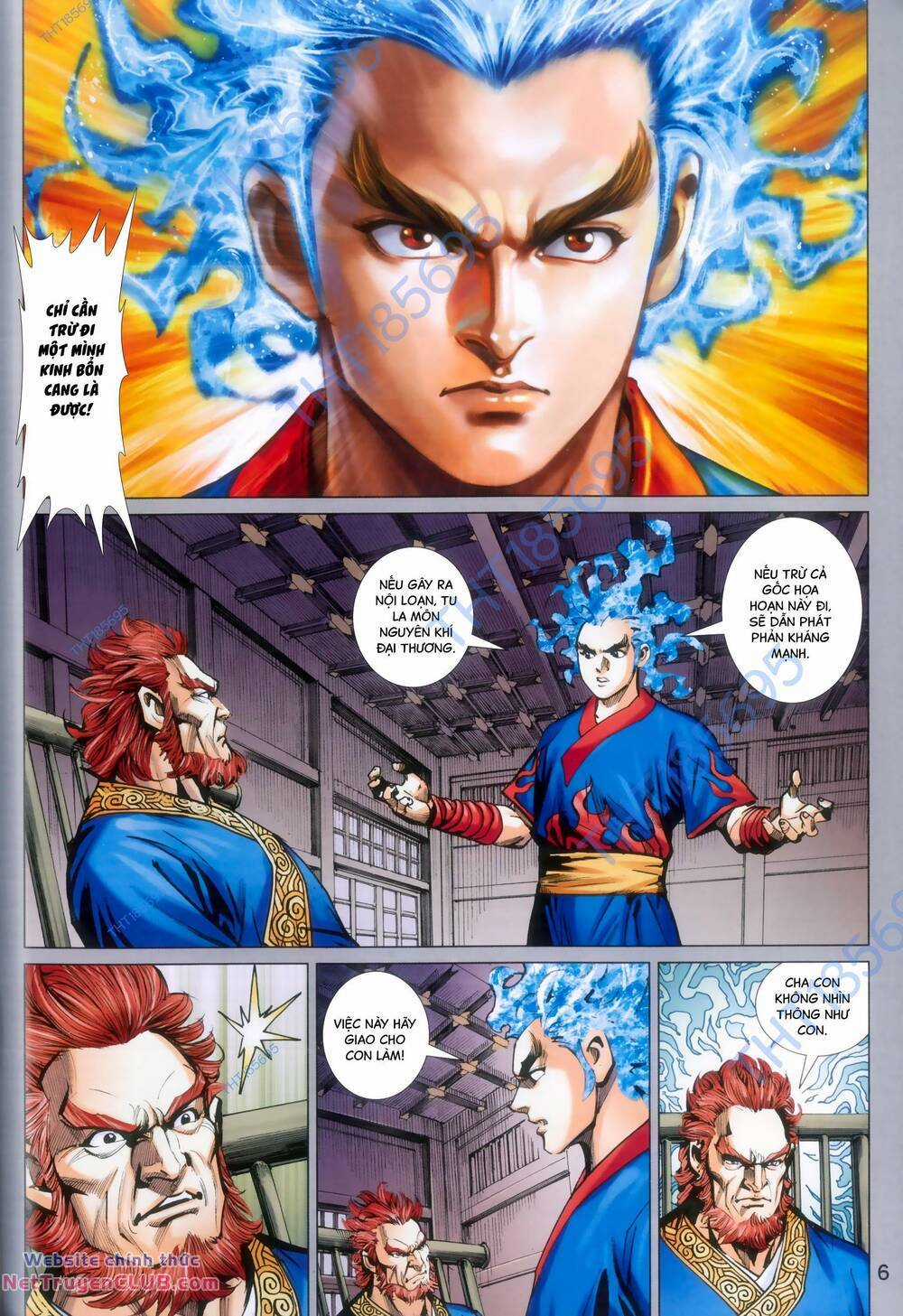 Long Hổ 5 Thế 3 Thế Cừu Chapter 105 trang 5