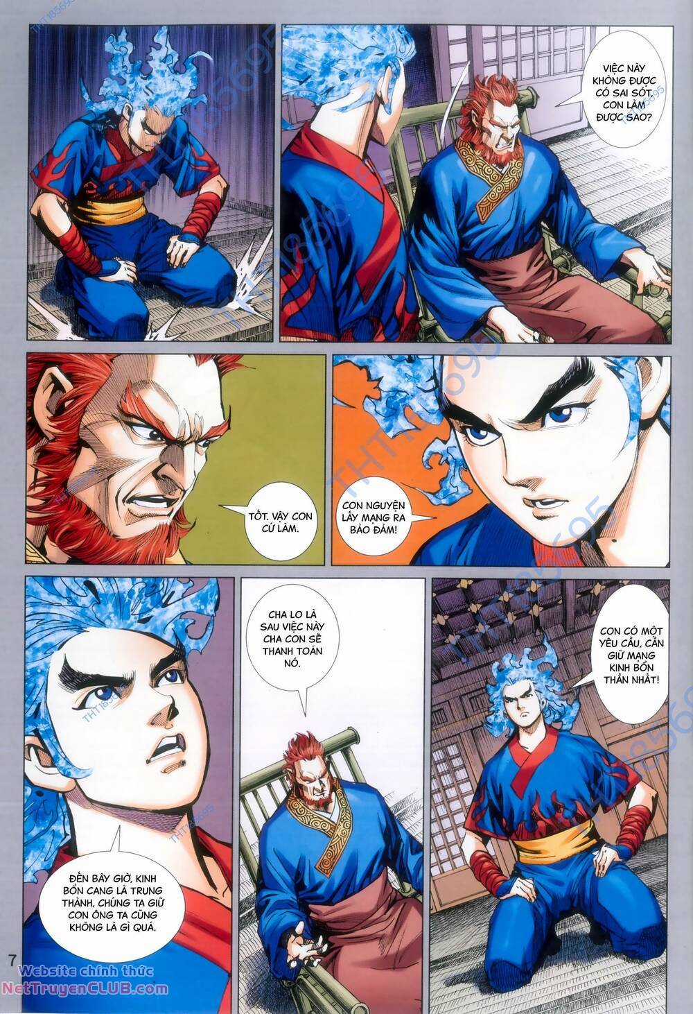 Long Hổ 5 Thế 3 Thế Cừu Chapter 105 trang 6