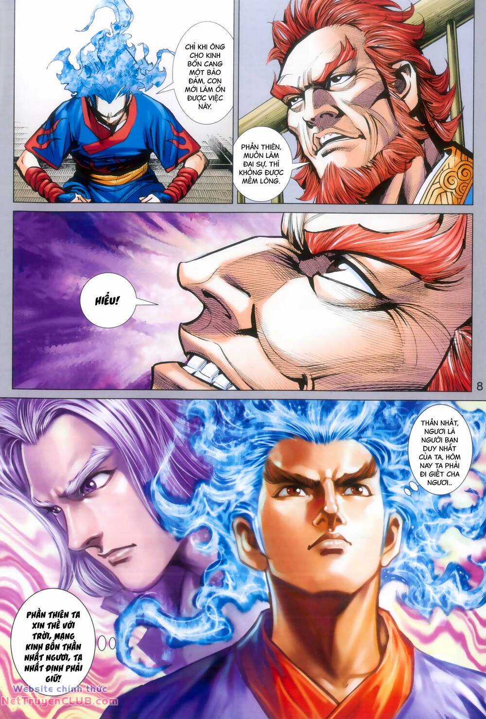 Long Hổ 5 Thế 3 Thế Cừu Chapter 105 trang 7