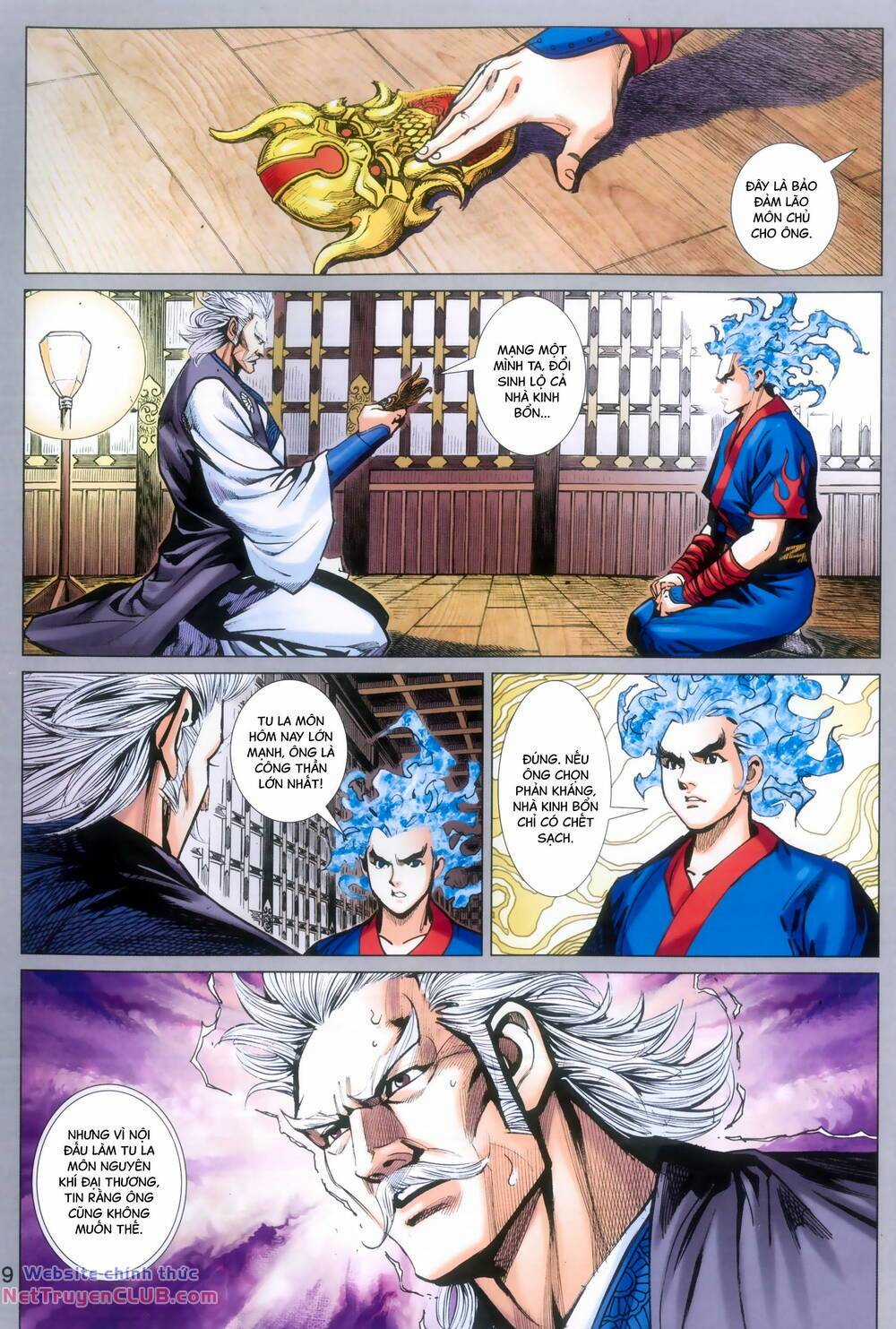 Long Hổ 5 Thế 3 Thế Cừu Chapter 105 trang 8