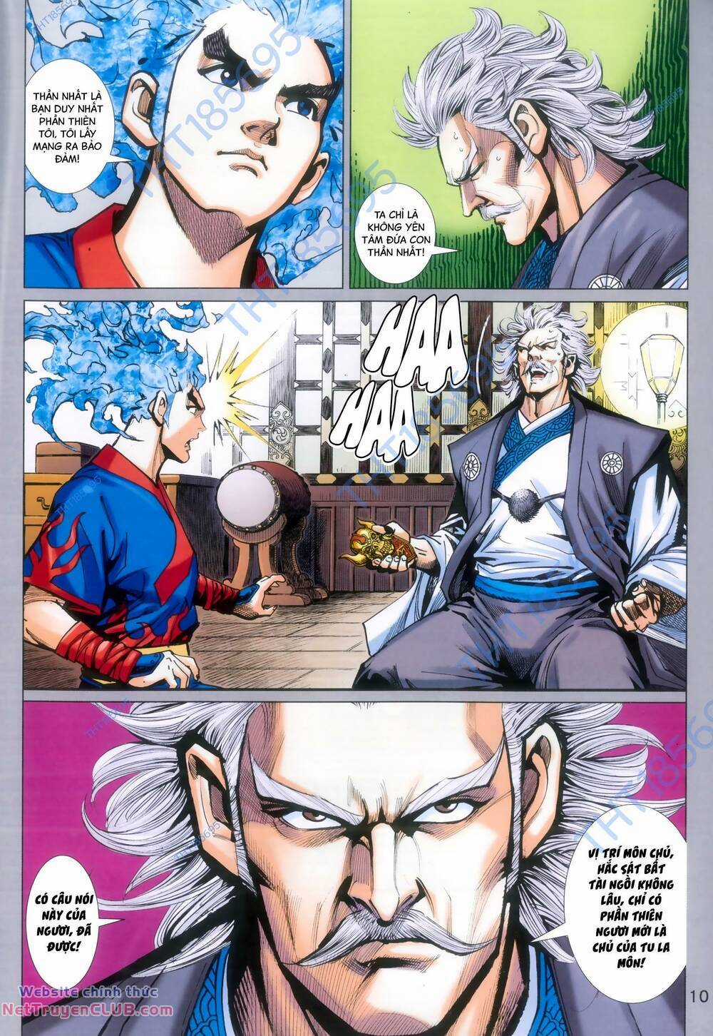 Long Hổ 5 Thế 3 Thế Cừu Chapter 105 trang 9