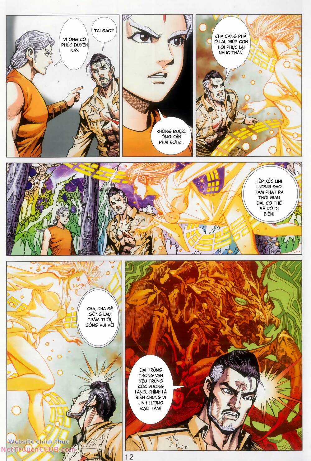 Long Hổ 5 Thế 3 Thế Cừu Chapter 106 trang 11