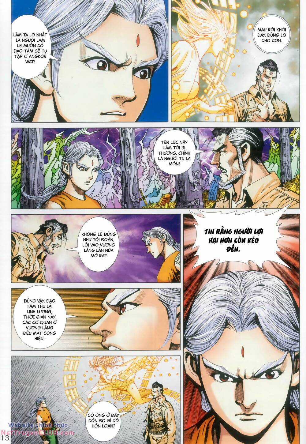 Long Hổ 5 Thế 3 Thế Cừu Chapter 106 trang 12