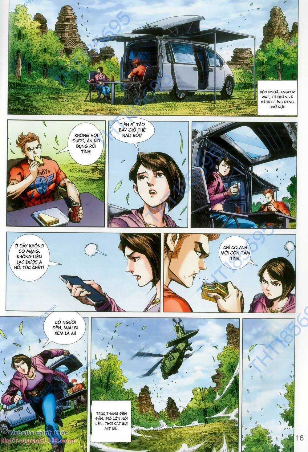 Long Hổ 5 Thế 3 Thế Cừu Chapter 106 trang 15