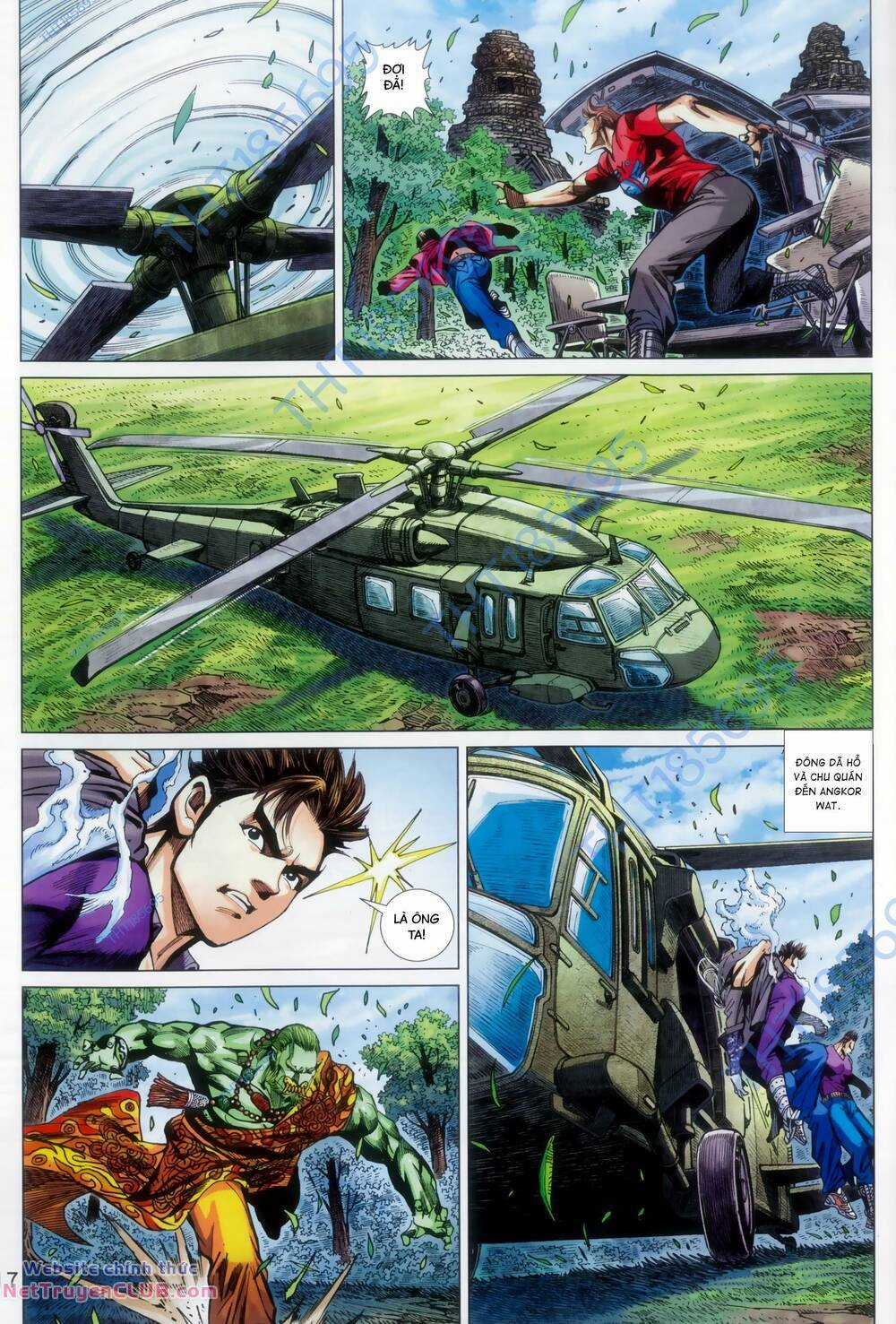 Long Hổ 5 Thế 3 Thế Cừu Chapter 106 trang 16