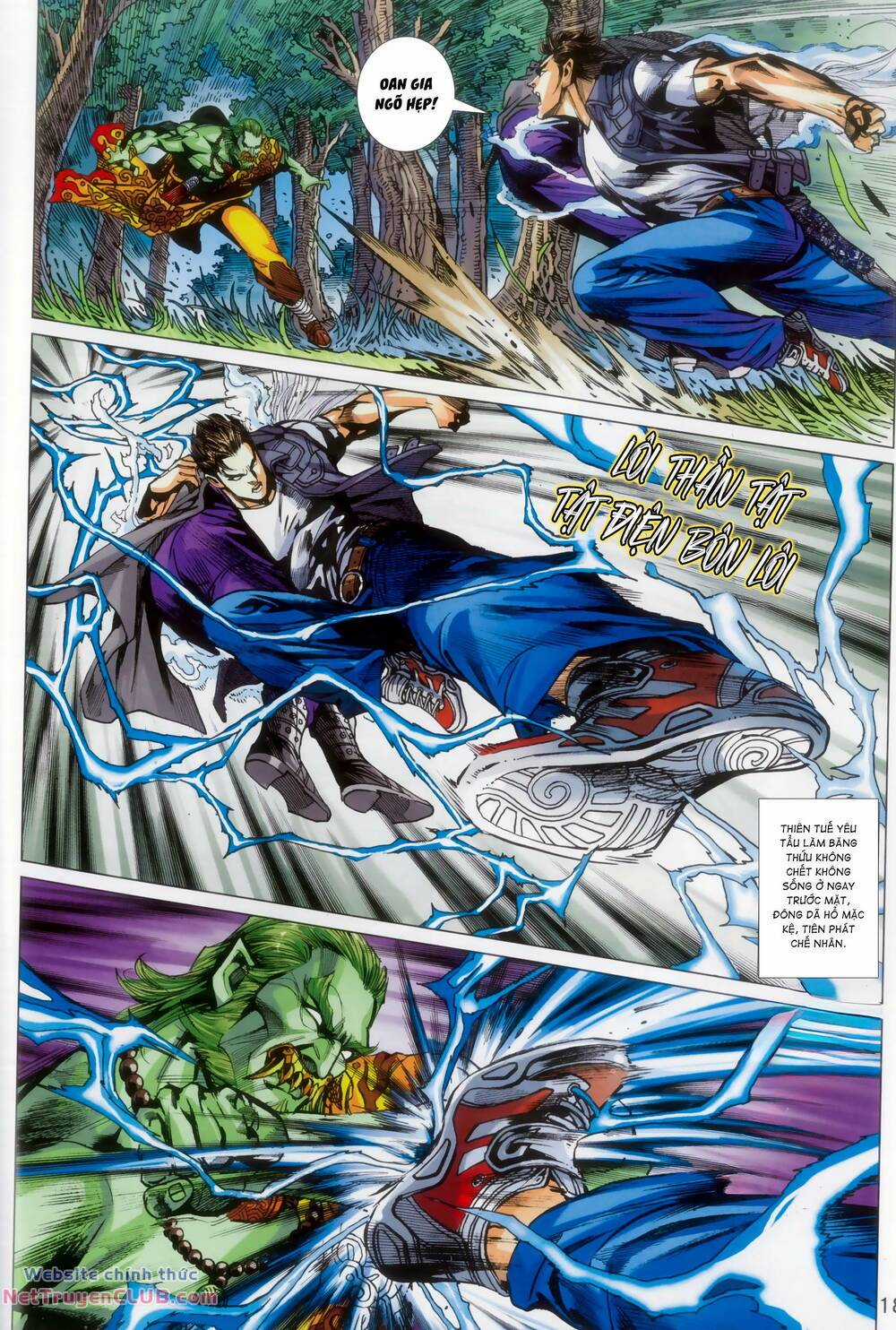 Long Hổ 5 Thế 3 Thế Cừu Chapter 106 trang 17