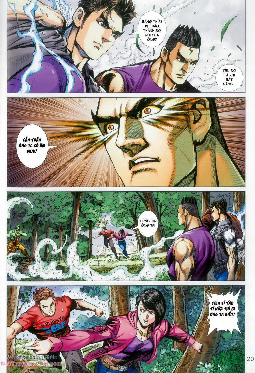 Long Hổ 5 Thế 3 Thế Cừu Chapter 106 trang 19