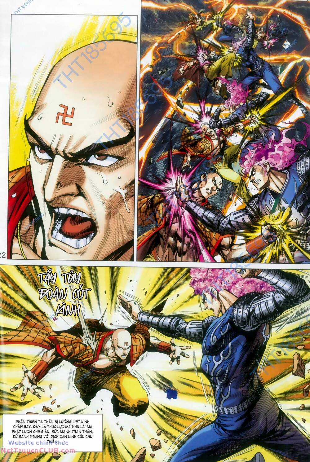 Long Hổ 5 Thế 3 Thế Cừu Chapter 106 trang 21