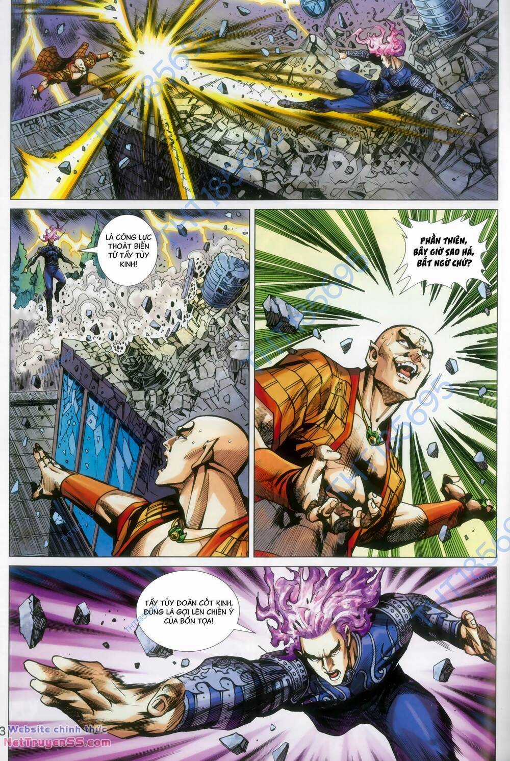 Long Hổ 5 Thế 3 Thế Cừu Chapter 106 trang 22