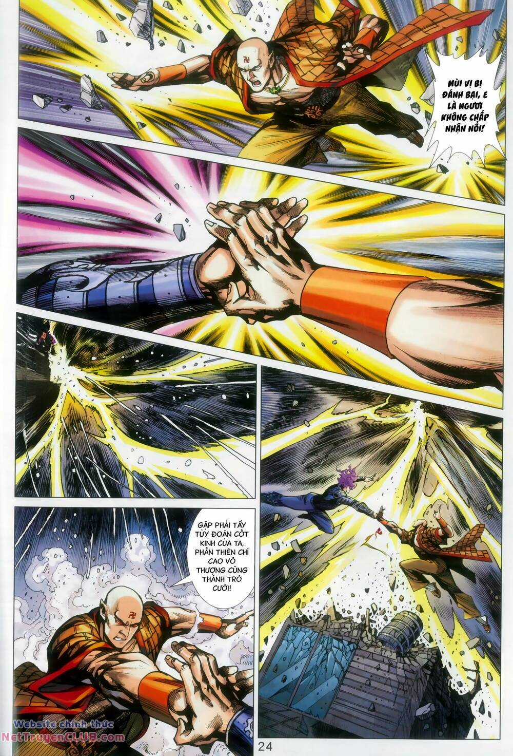 Long Hổ 5 Thế 3 Thế Cừu Chapter 106 trang 23