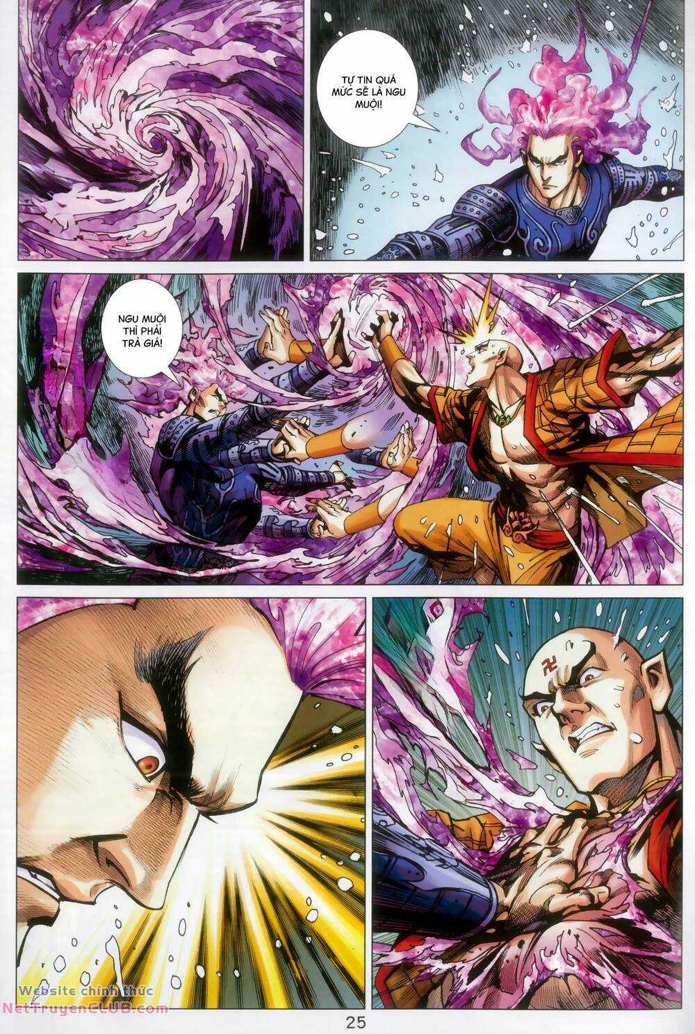 Long Hổ 5 Thế 3 Thế Cừu Chapter 106 trang 24