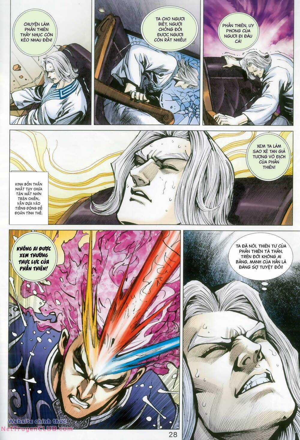 Long Hổ 5 Thế 3 Thế Cừu Chapter 106 trang 27