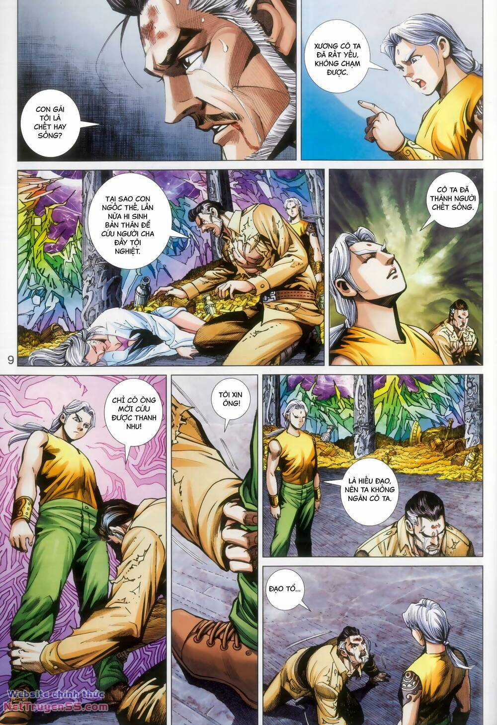 Long Hổ 5 Thế 3 Thế Cừu Chapter 106 trang 8