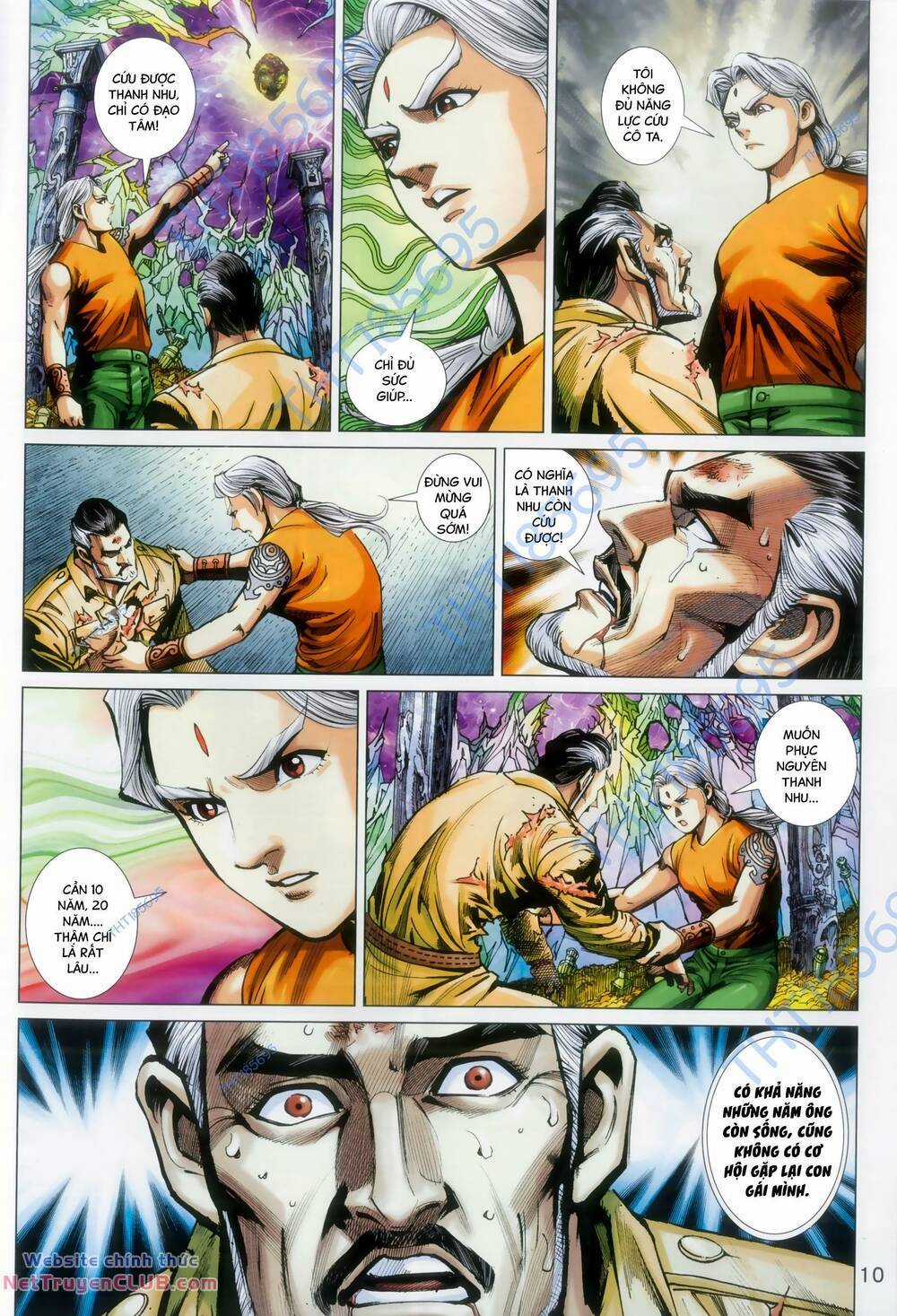 Long Hổ 5 Thế 3 Thế Cừu Chapter 106 trang 9