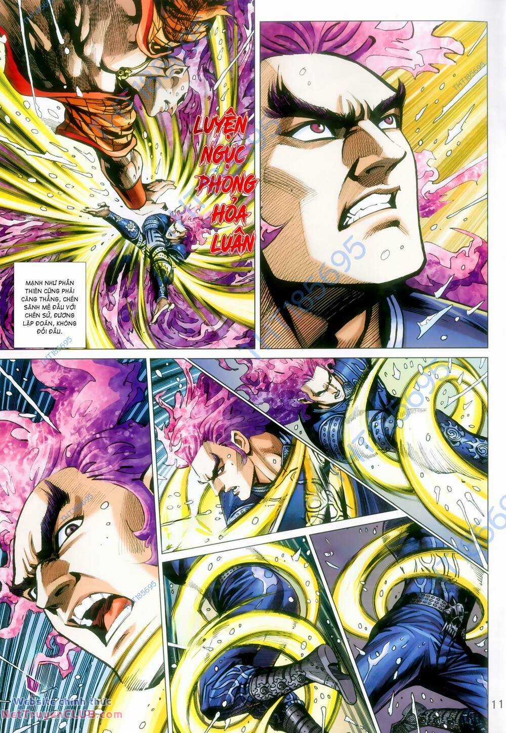 Long Hổ 5 Thế 3 Thế Cừu Chapter 107 trang 10