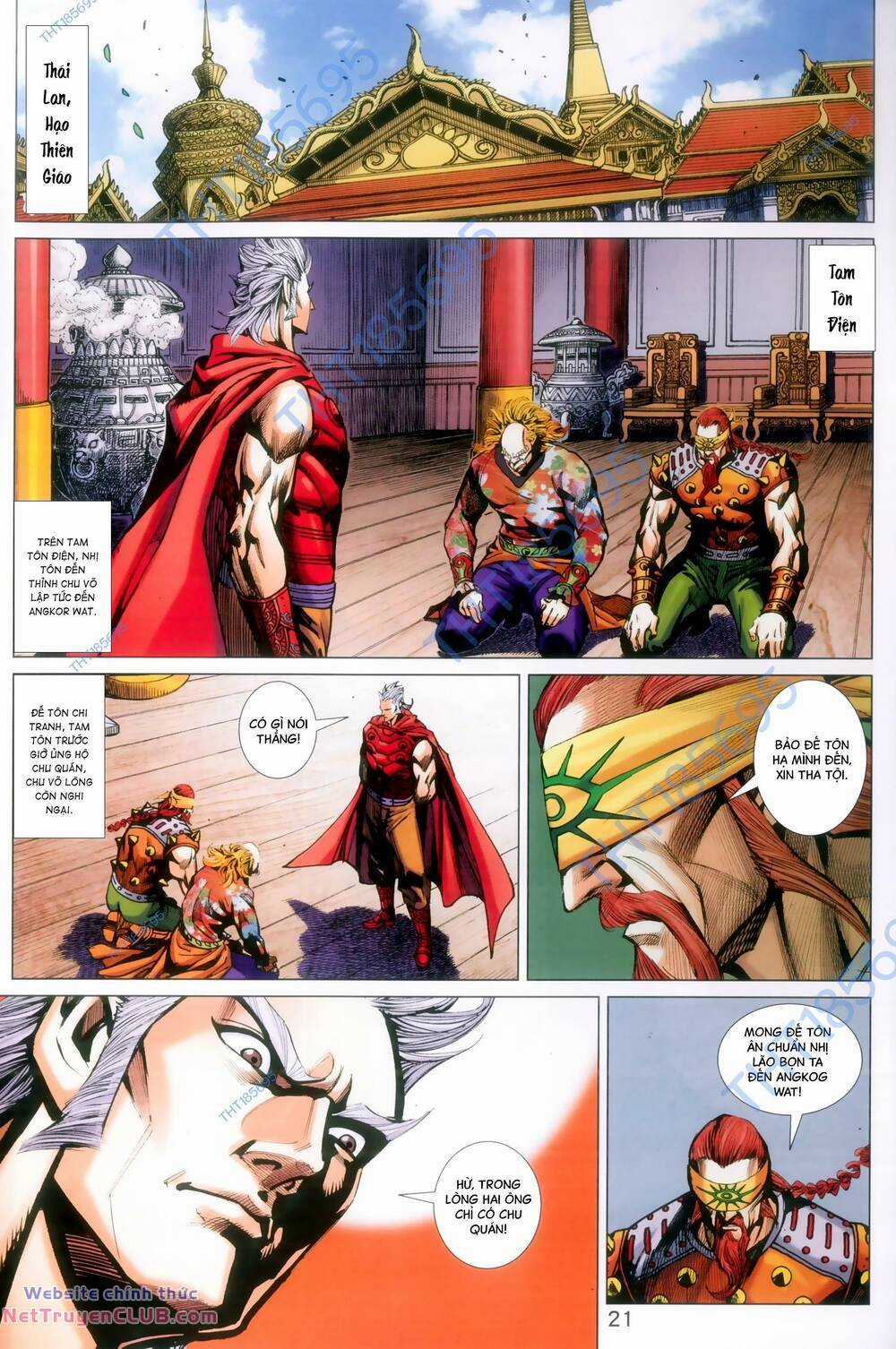 Long Hổ 5 Thế 3 Thế Cừu Chapter 107 trang 20