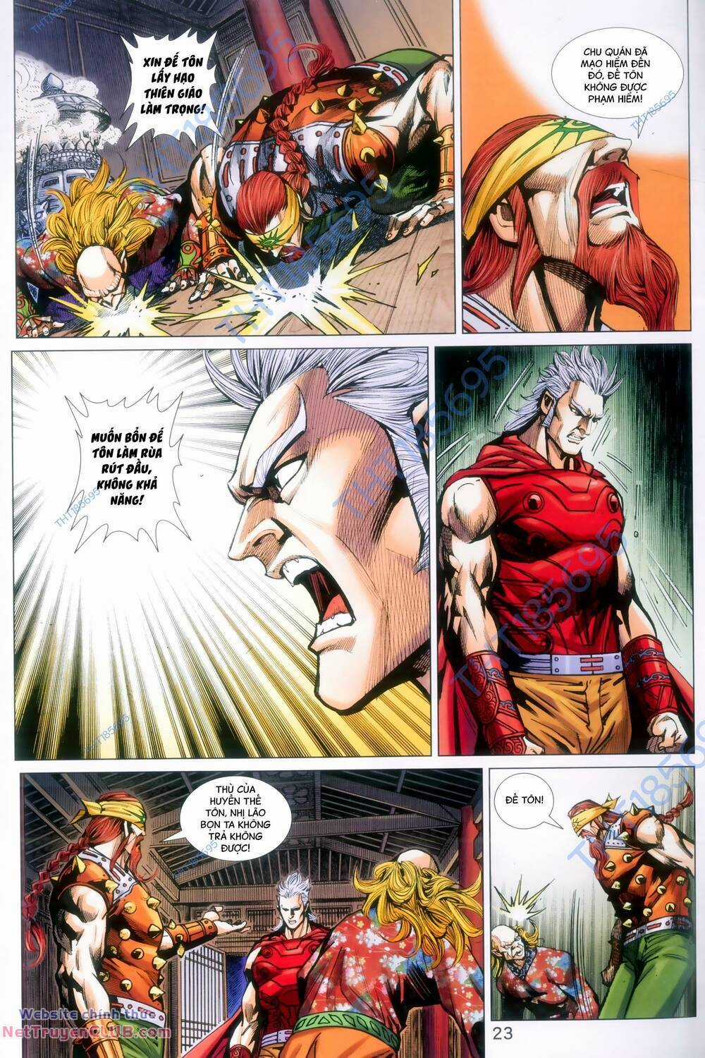 Long Hổ 5 Thế 3 Thế Cừu Chapter 107 trang 22