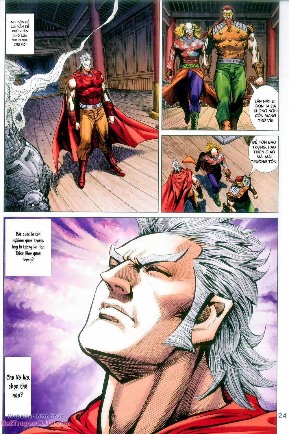 Long Hổ 5 Thế 3 Thế Cừu Chapter 107 trang 23