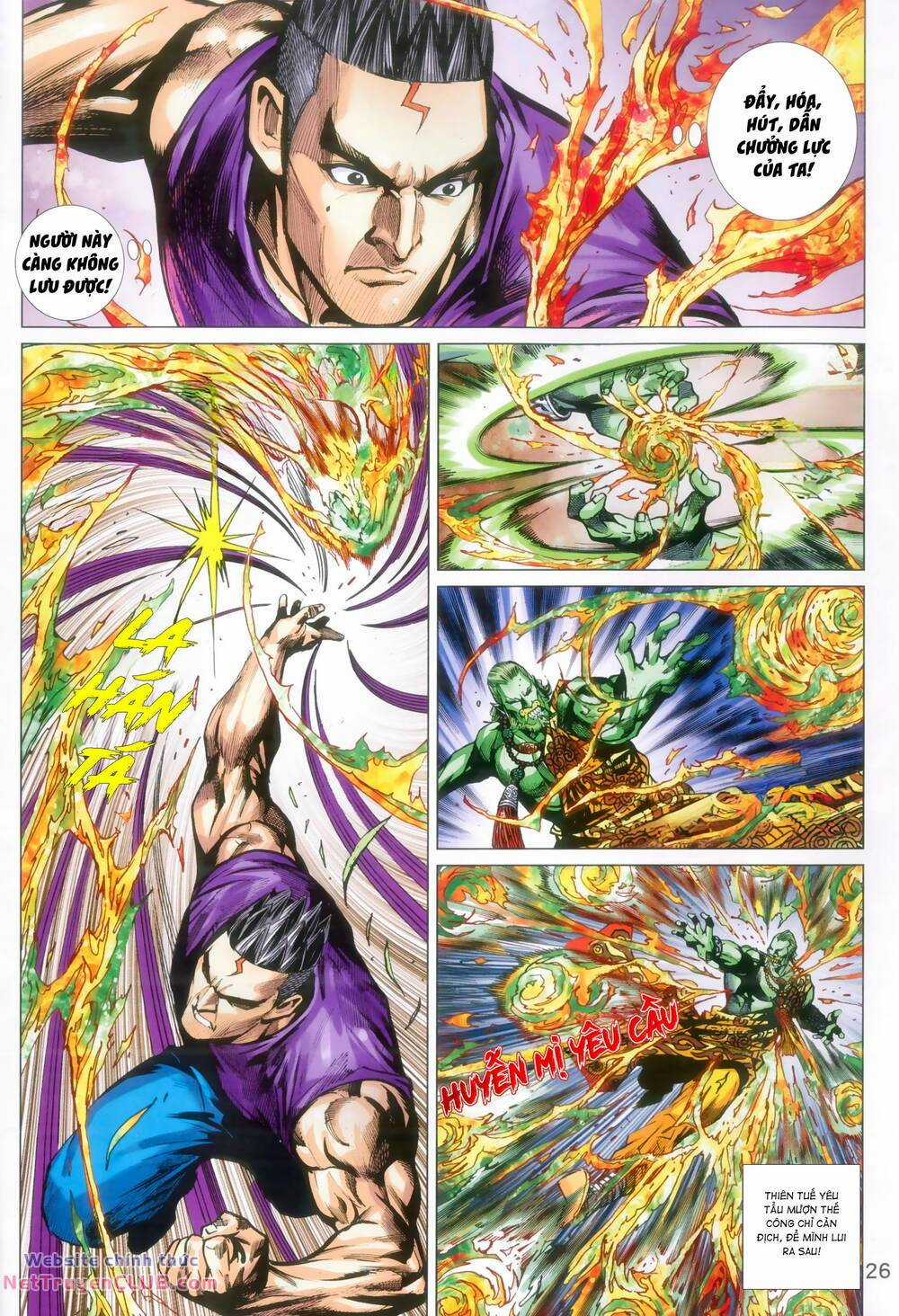 Long Hổ 5 Thế 3 Thế Cừu Chapter 107 trang 25