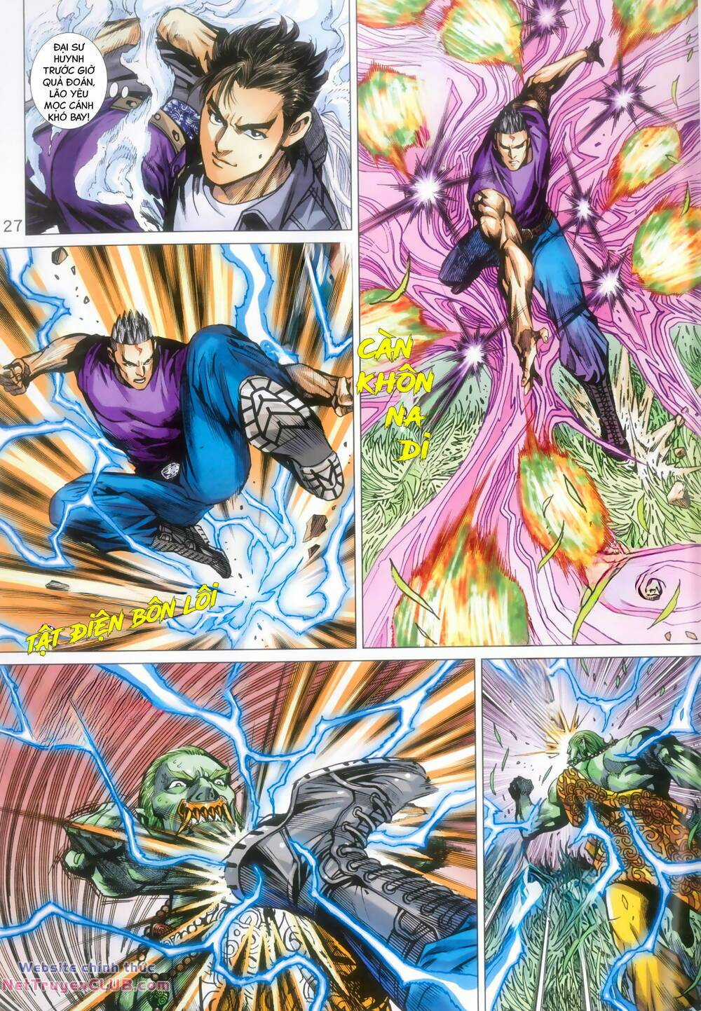 Long Hổ 5 Thế 3 Thế Cừu Chapter 107 trang 26