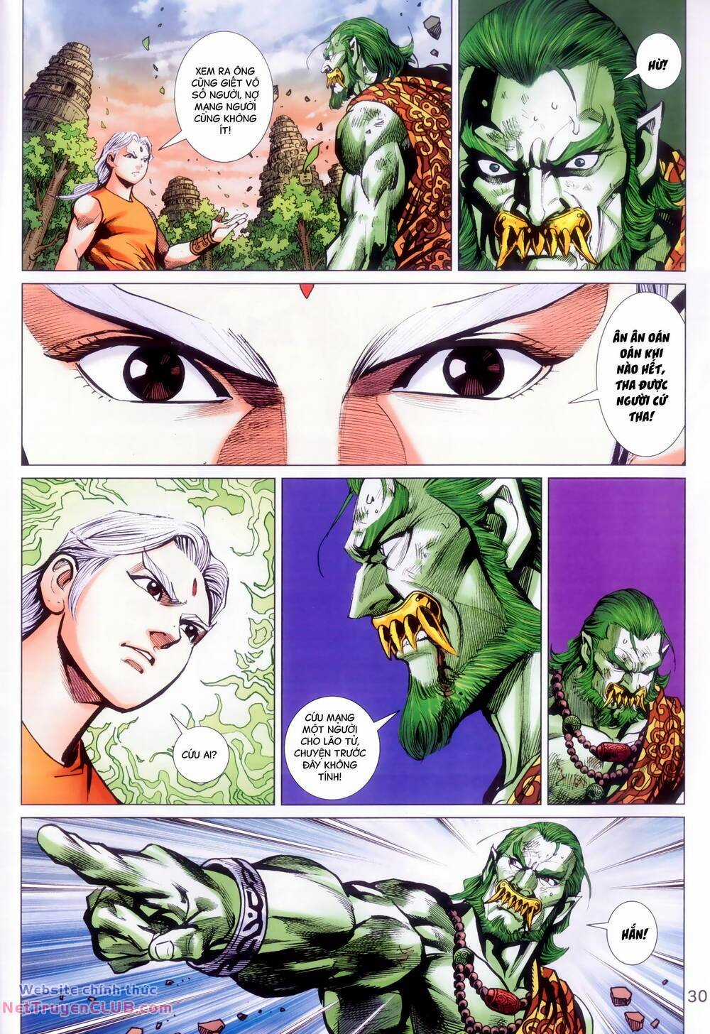 Long Hổ 5 Thế 3 Thế Cừu Chapter 107 trang 29