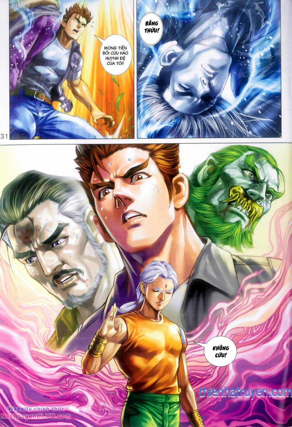 Long Hổ 5 Thế 3 Thế Cừu Chapter 107 trang 30