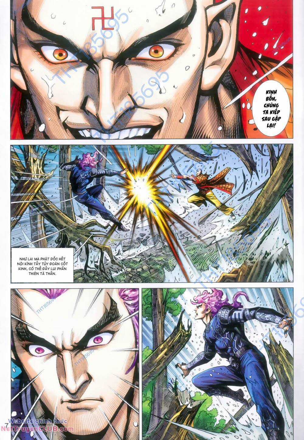 Long Hổ 5 Thế 3 Thế Cừu Chapter 107 trang 6