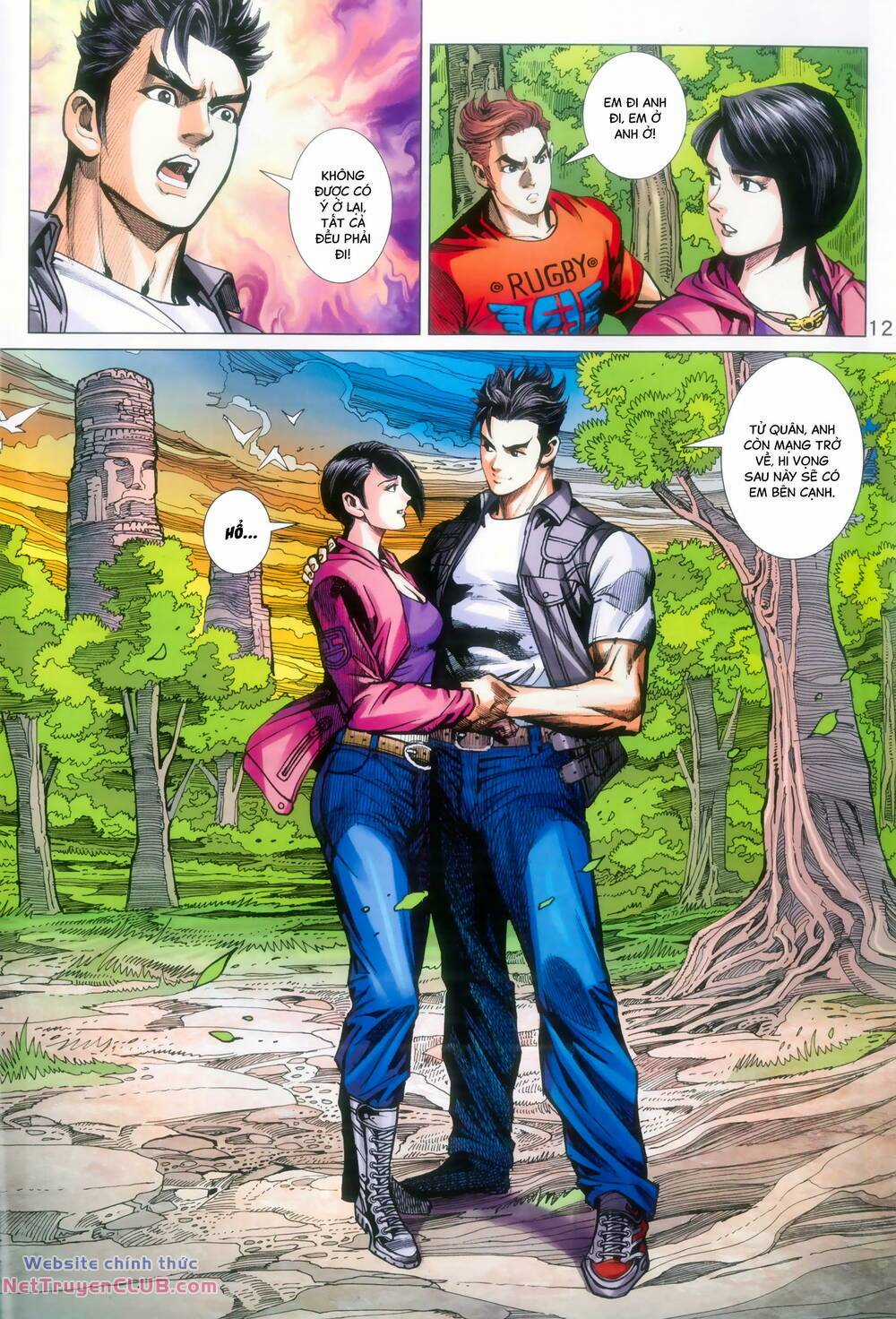 Long Hổ 5 Thế 3 Thế Cừu Chapter 108 trang 11