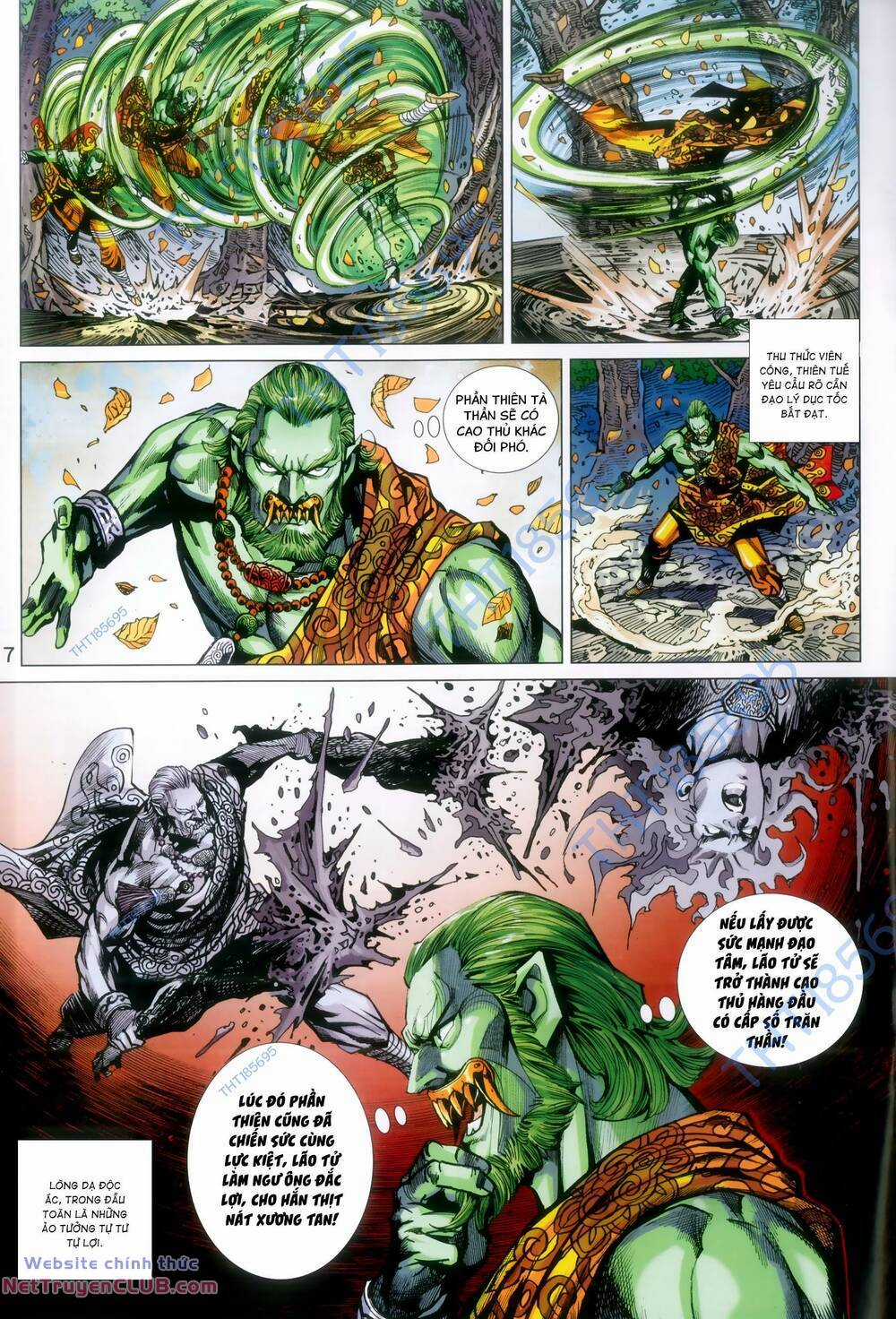 Long Hổ 5 Thế 3 Thế Cừu Chapter 108 trang 16