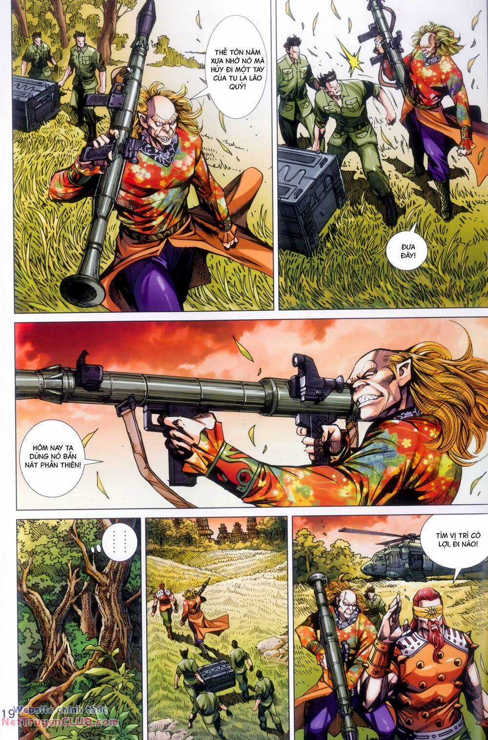 Long Hổ 5 Thế 3 Thế Cừu Chapter 108 trang 18