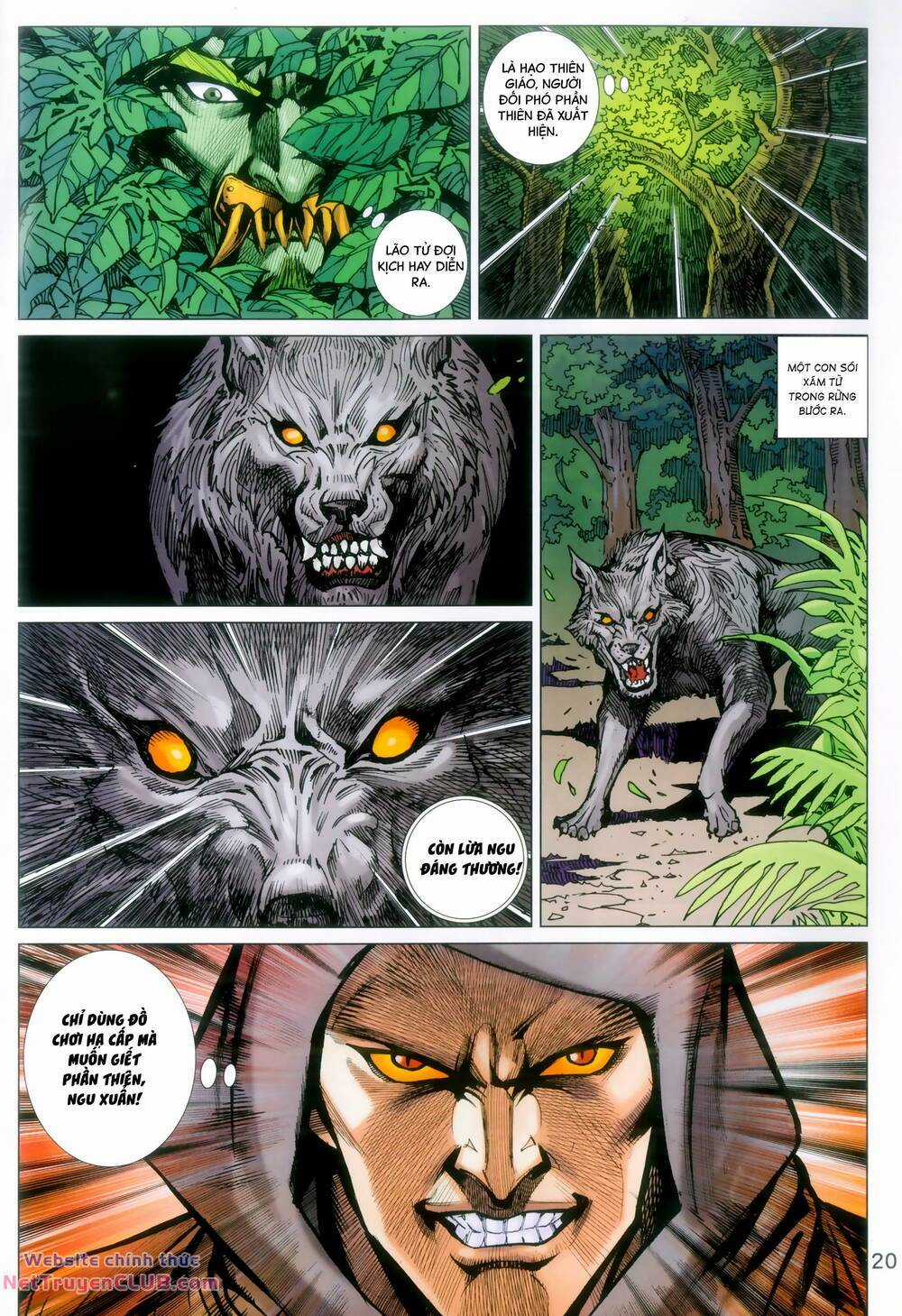Long Hổ 5 Thế 3 Thế Cừu Chapter 108 trang 19
