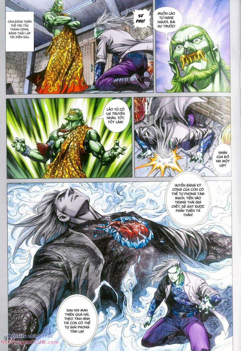 Long Hổ 5 Thế 3 Thế Cừu Chapter 108 trang 2