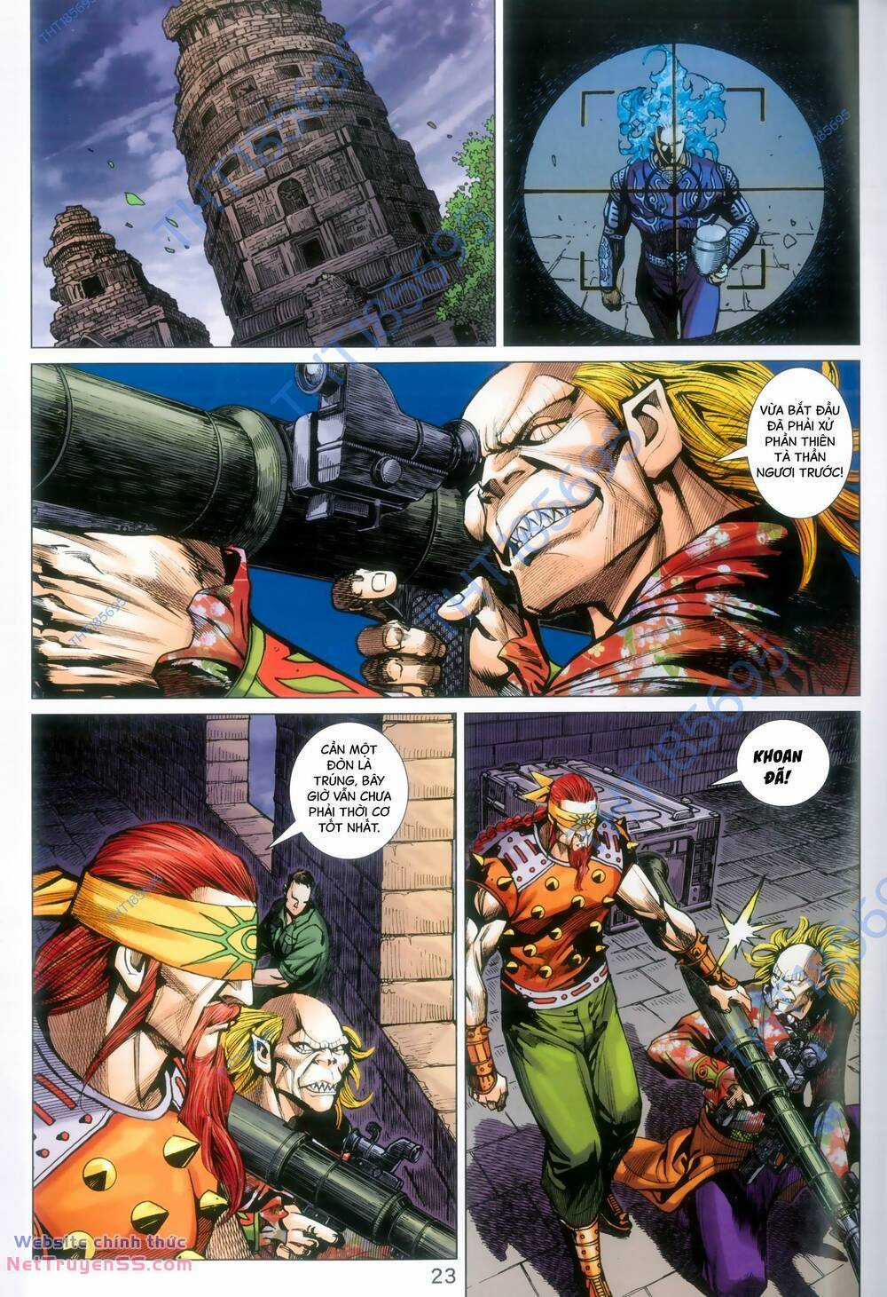 Long Hổ 5 Thế 3 Thế Cừu Chapter 108 trang 22