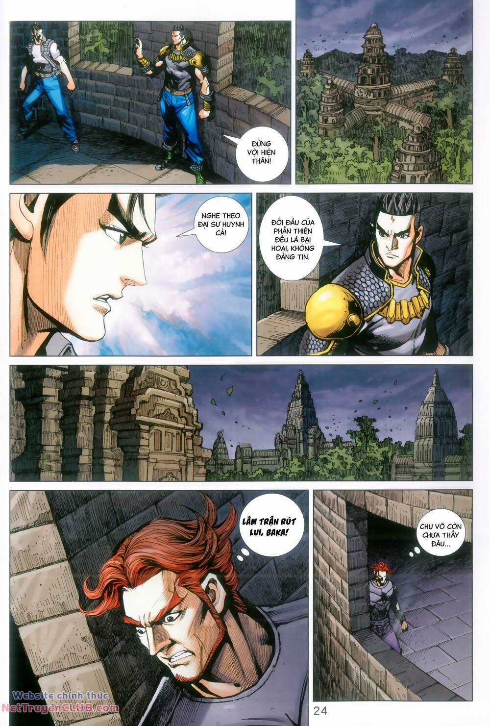 Long Hổ 5 Thế 3 Thế Cừu Chapter 108 trang 23