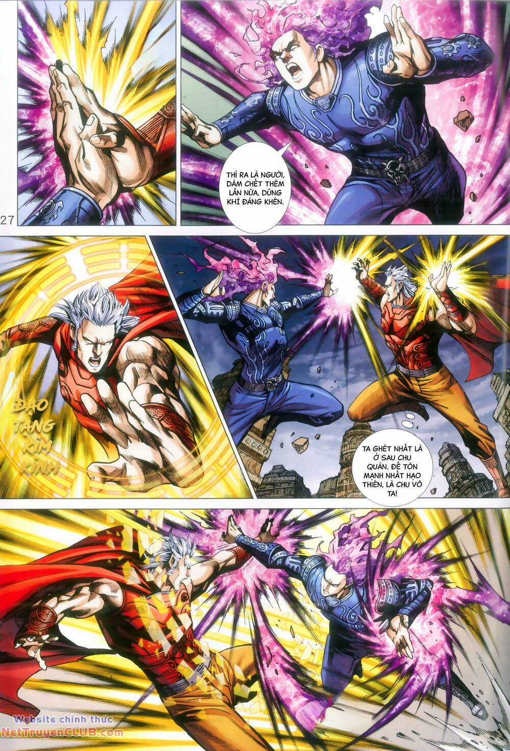 Long Hổ 5 Thế 3 Thế Cừu Chapter 108 trang 26