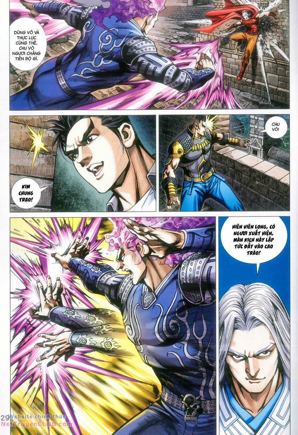 Long Hổ 5 Thế 3 Thế Cừu Chapter 108 trang 28